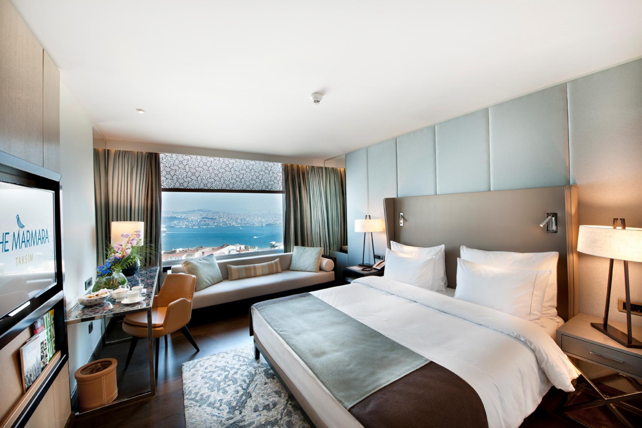 The Marmara Taksim Hotel Isztambul Kültér fotó Deluxe Room